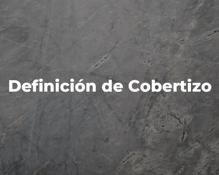 Definición de Cobertizo