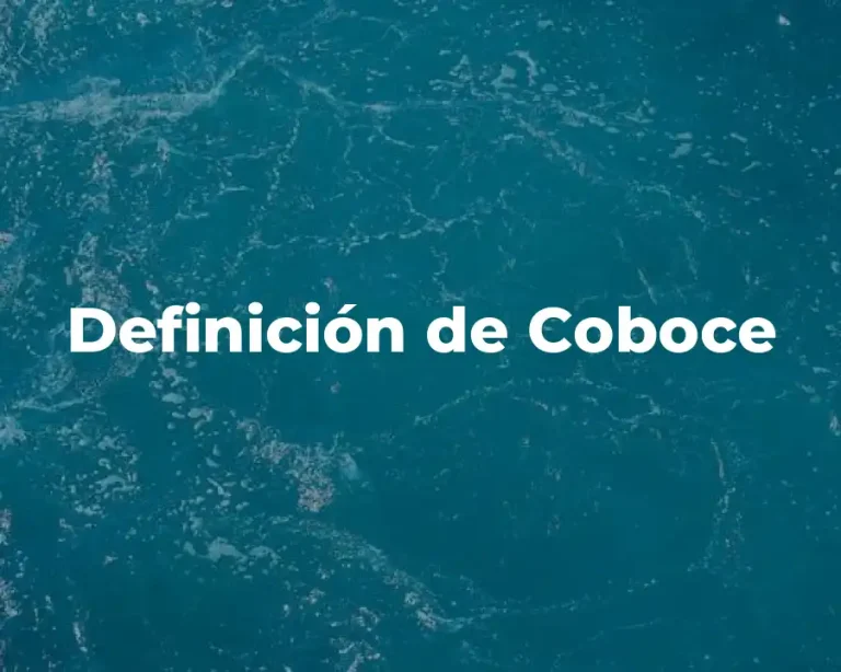 Definición de Coboce