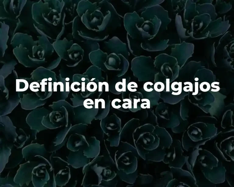 Definición de colgajos en cara