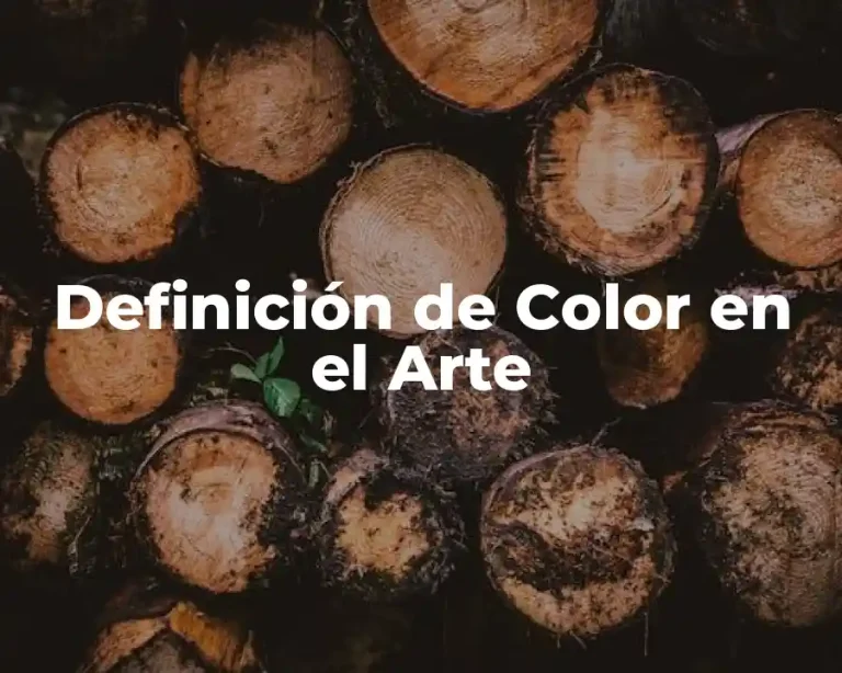 Definición de Color en el Arte