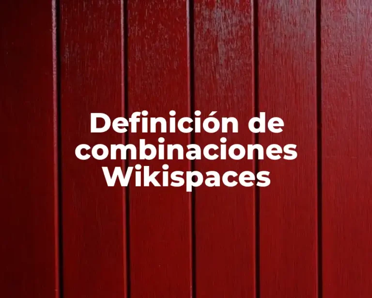 Definición de combinaciones Wikispaces