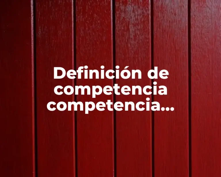 Definición de competencia competencia monopsonista en México