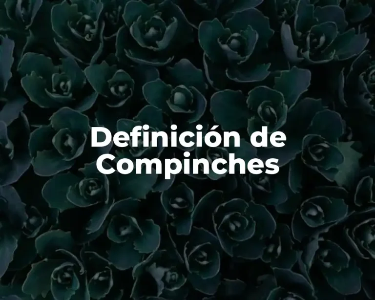 Definición de Compinches