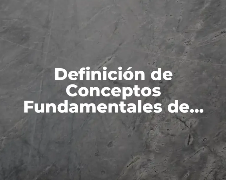 Definición de Conceptos Fundamentales de Derecho Romano