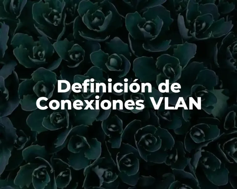 Definición de Conexiones VLAN