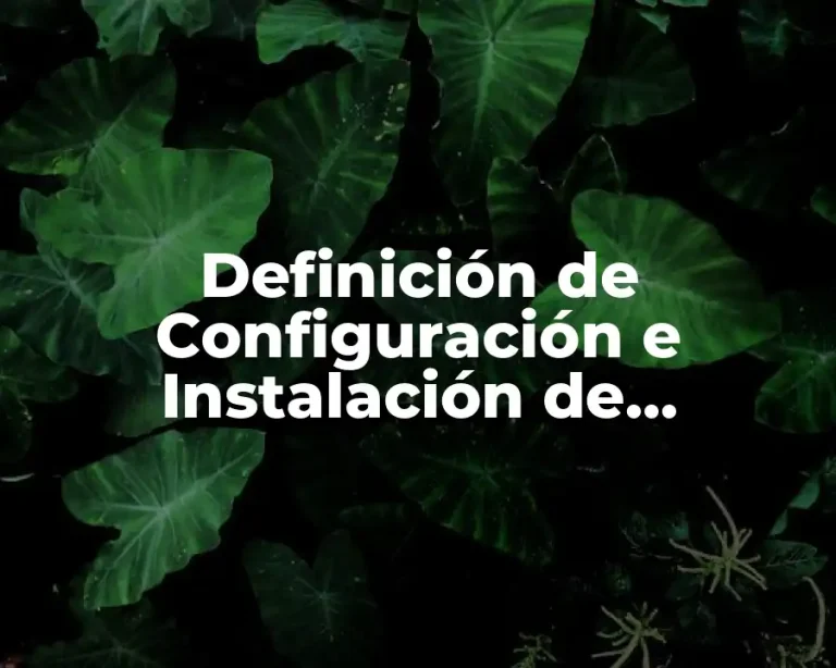 Definición de Configuración e Instalación de CorelDRAW