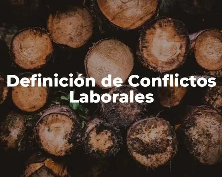 Definición de Conflictos Laborales