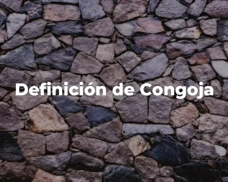 Definición de Congoja