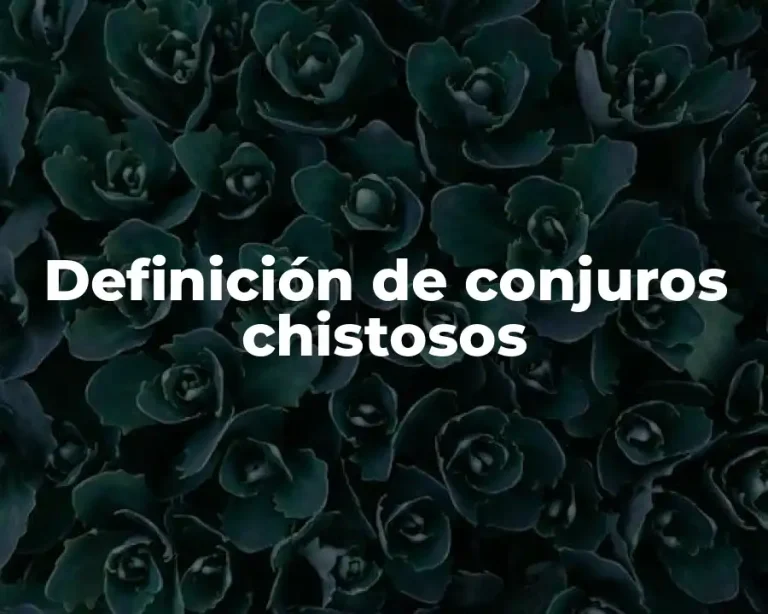 Definición de conjuros chistosos