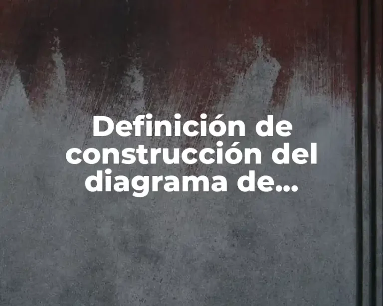Definición de construcción del diagrama de desplazamiento de levas