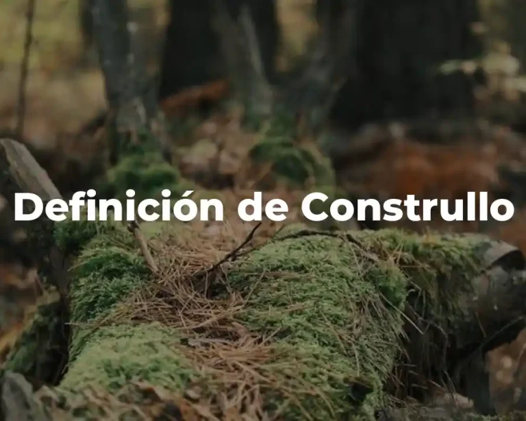 Definición de Construllo