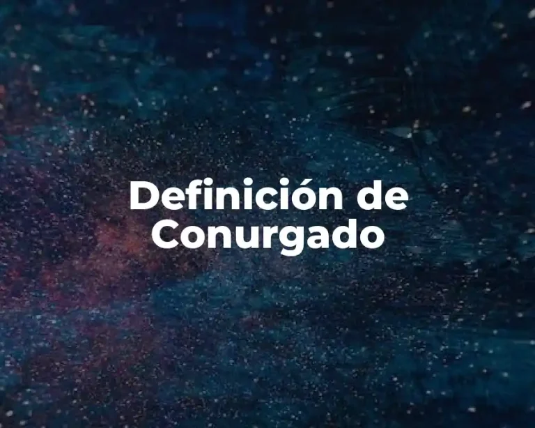 Definición de Conurgado