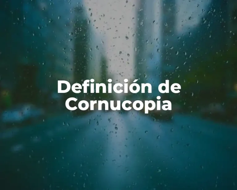 Definición de Cornucopia