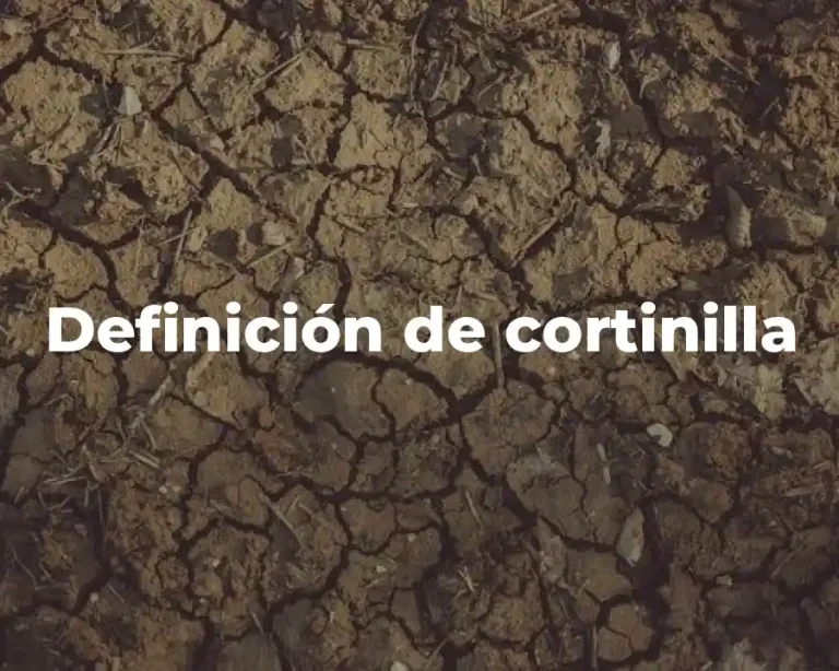 Definición de cortinilla