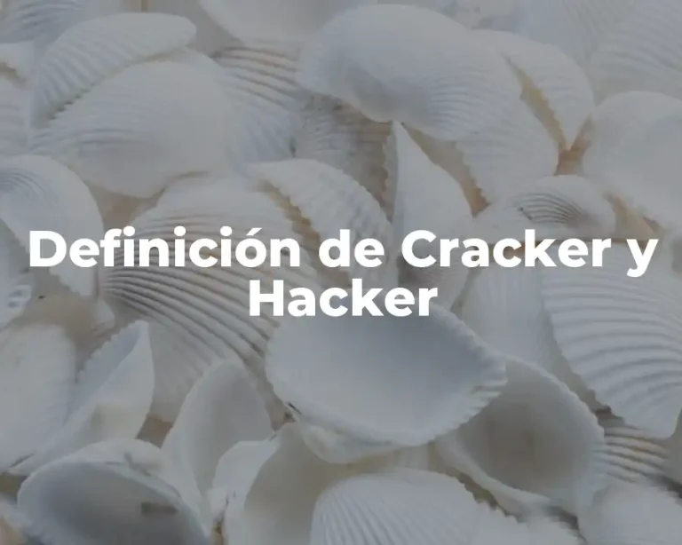 Definición de Cracker y Hacker