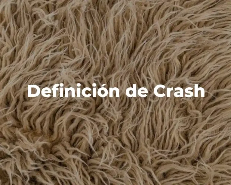 Definición de Crash