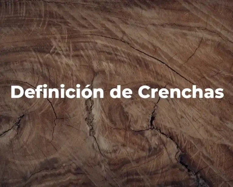 Definición de Crenchas
