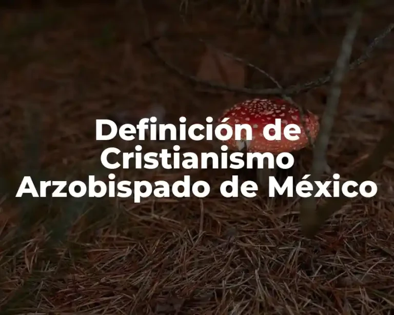 Definición de Cristianismo Arzobispado de México