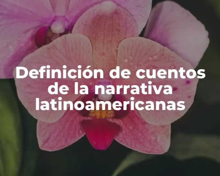 Definición de cuentos de la narrativa latinoamericanas