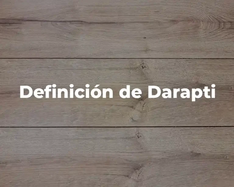 Definición de Darapti