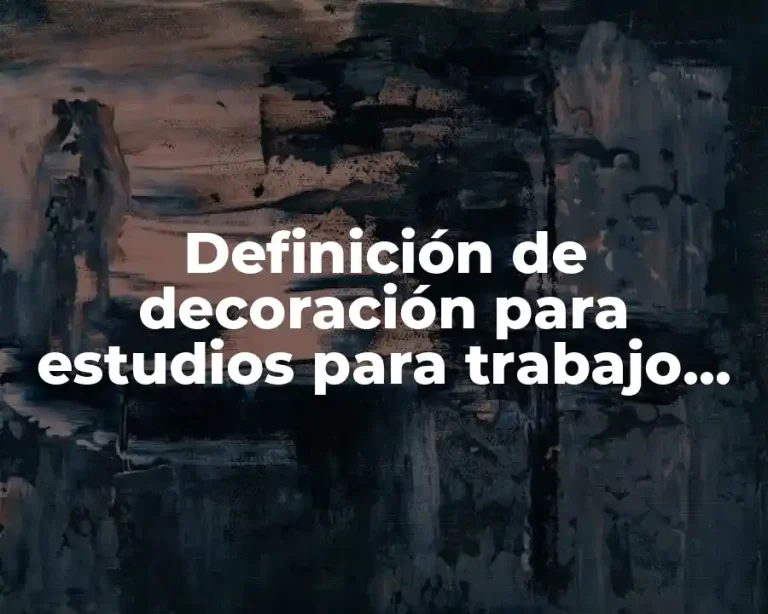 Definición de decoración para estudios para trabajo estilo hipster