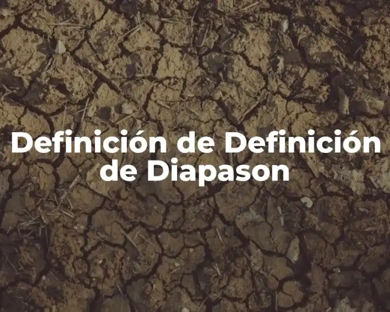 Definición de Definición de Diapason