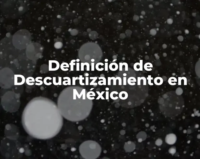 Definición de Descuartizamiento en México