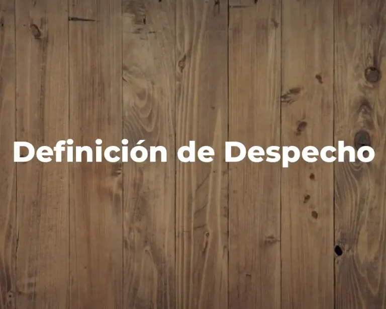 Definición de Despecho