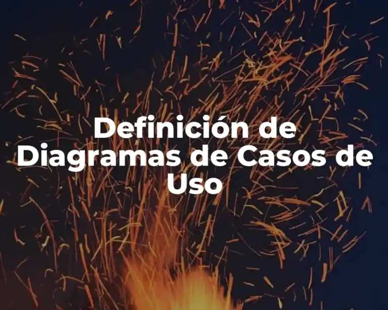 Definición de Diagramas de Casos de Uso