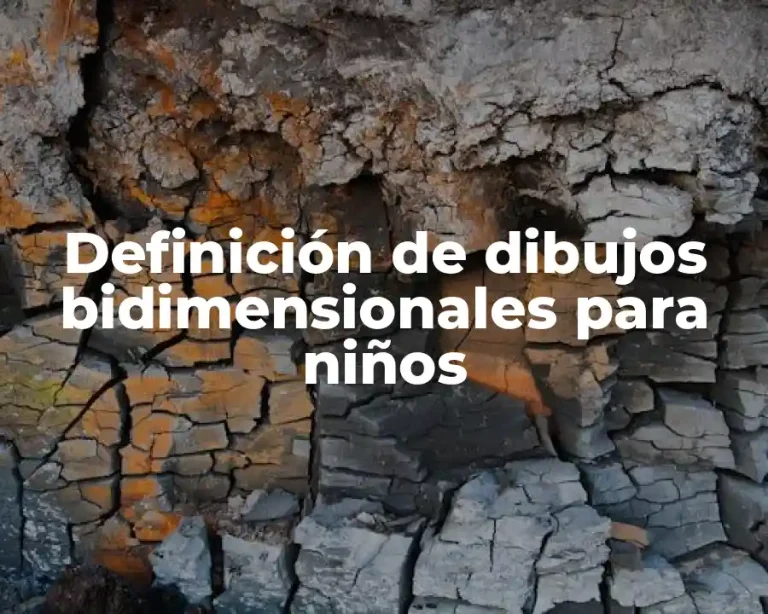 Definición de dibujos bidimensionales para niños