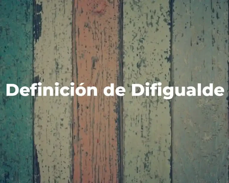 Definición de Difigualde