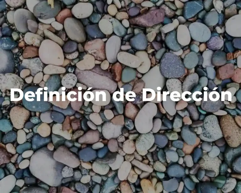 Definición de Dirección