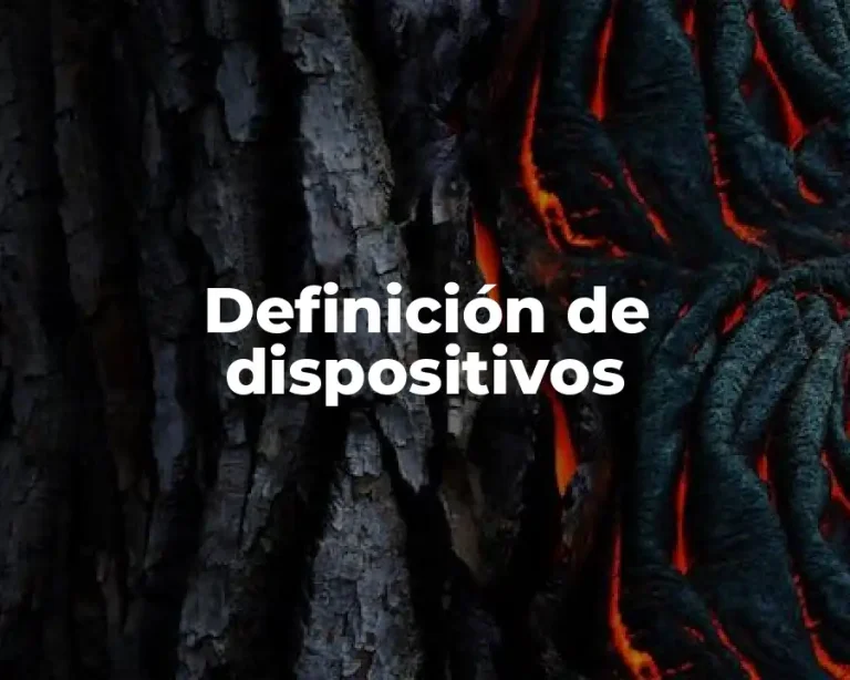 Definición de dispositivos
