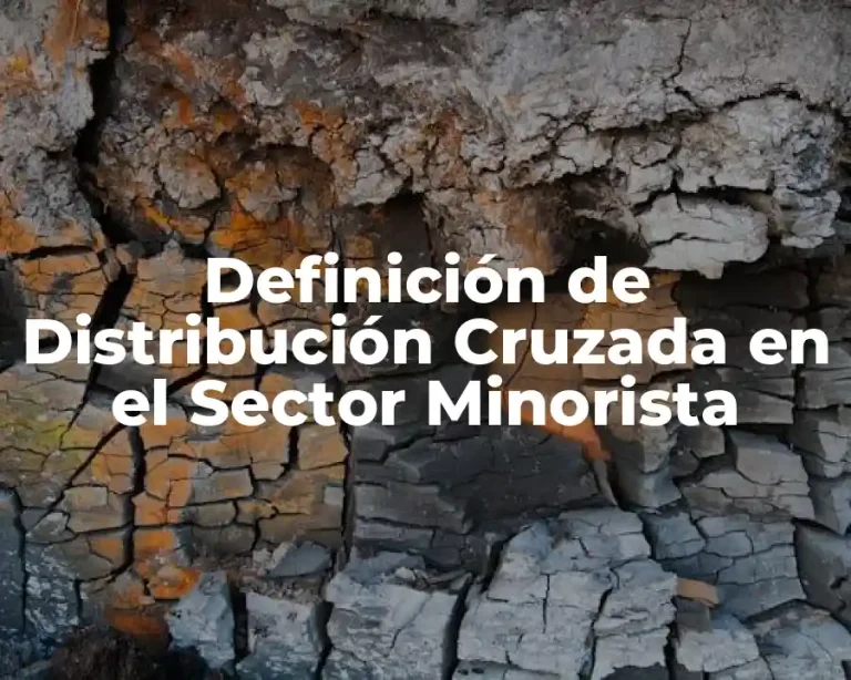 Definición de Distribución Cruzada en el Sector Minorista