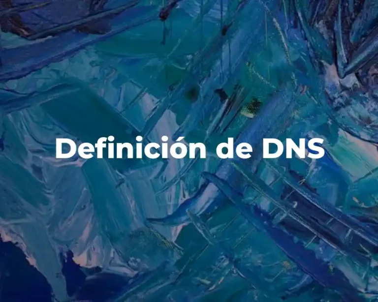Definición de DNS