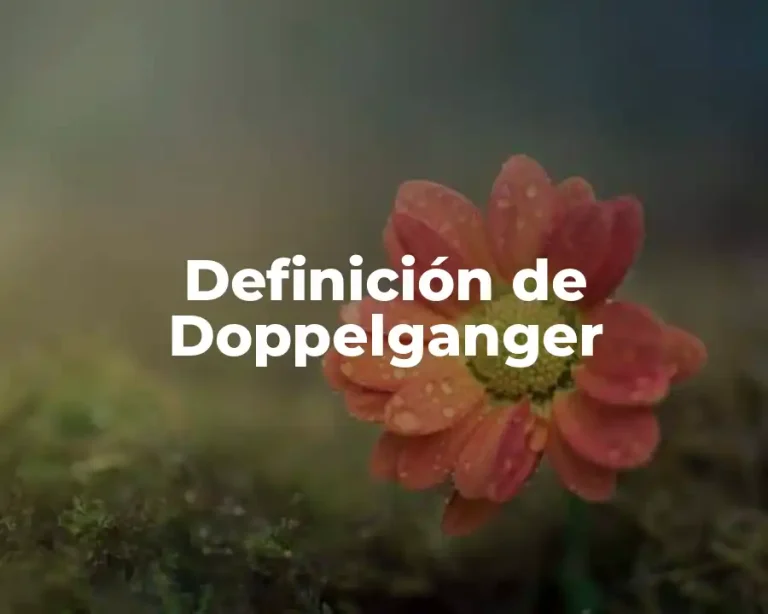 Definición de Doppelganger