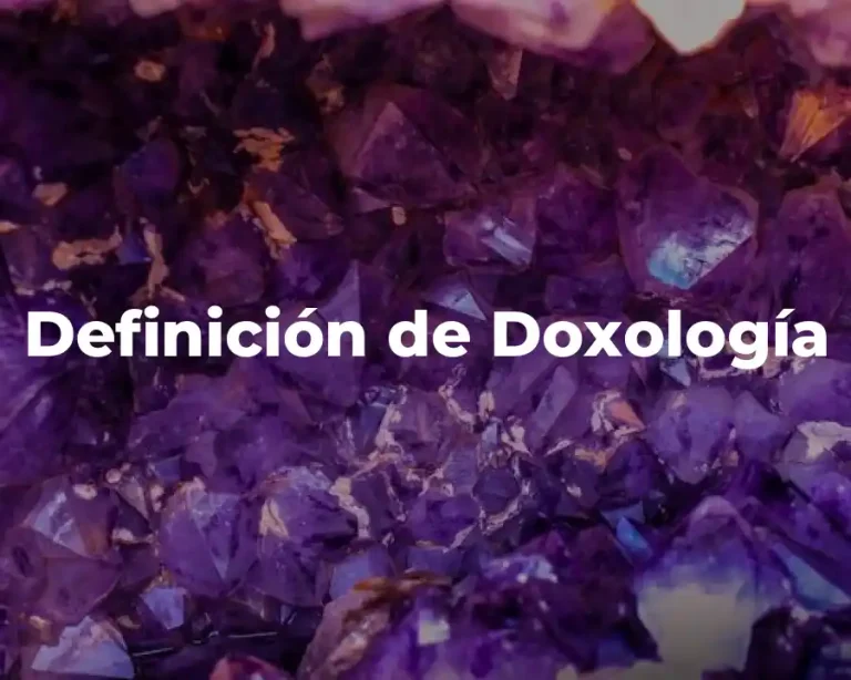 Definición de Doxología