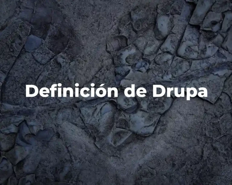 Definición de Drupa