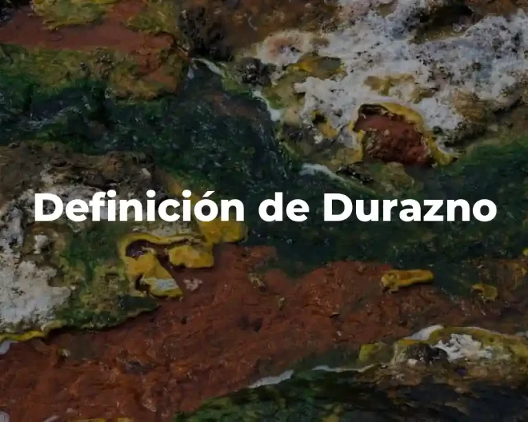 Definición de Durazno