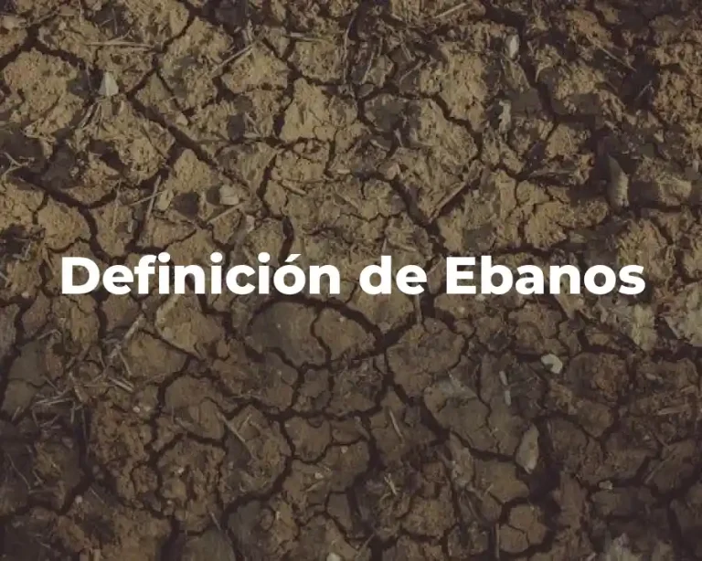 Definición de Ebanos
