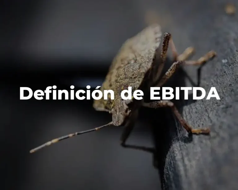 Definición de EBITDA