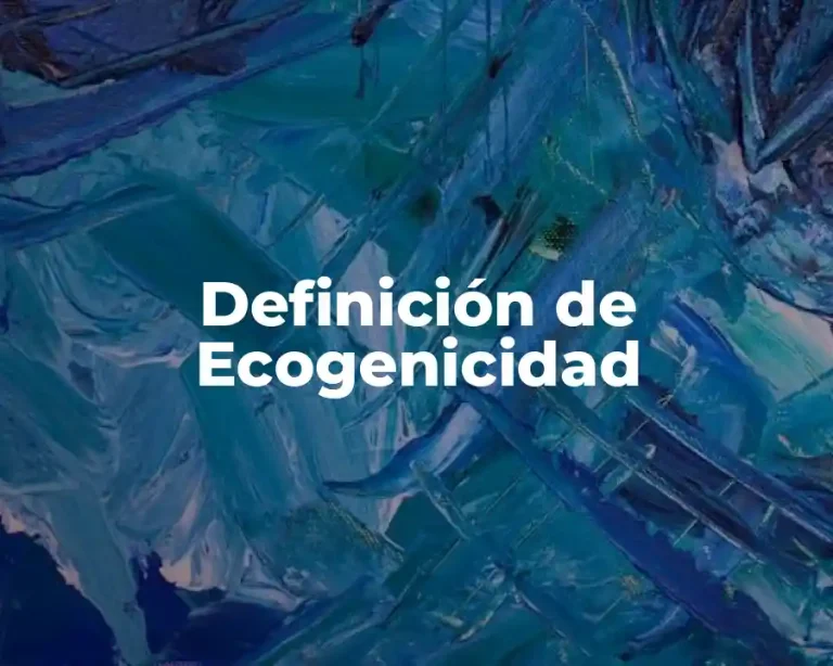 Definición de Ecogenicidad