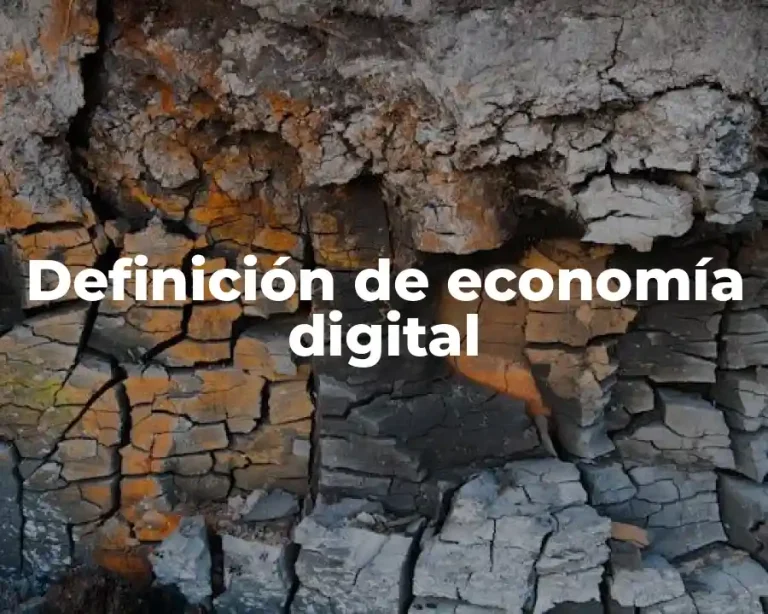Definición de economía digital