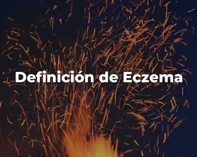 Definición de Eczema