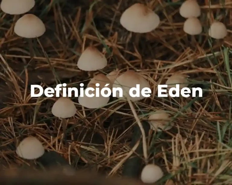 Definición de Eden