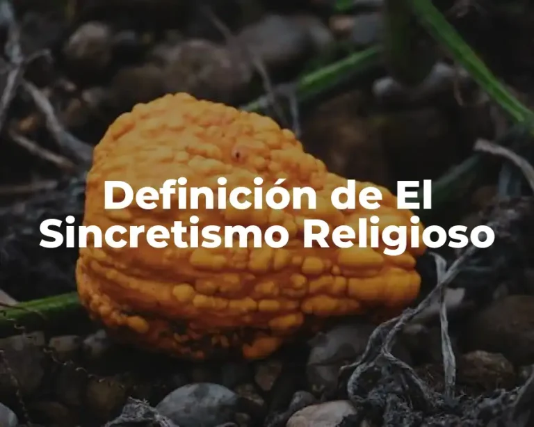 Definición de El Sincretismo Religioso