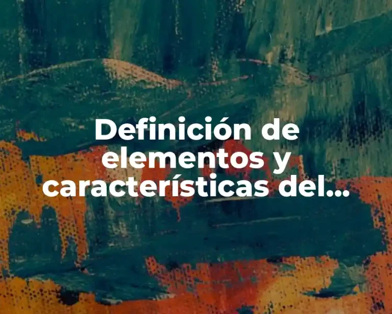 Definición de elementos y características del resumen