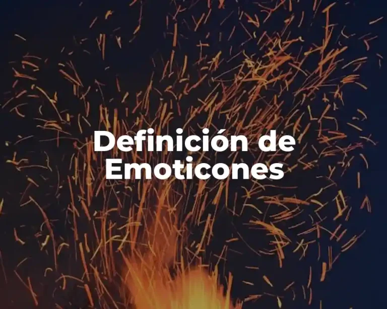 Definición de Emoticones