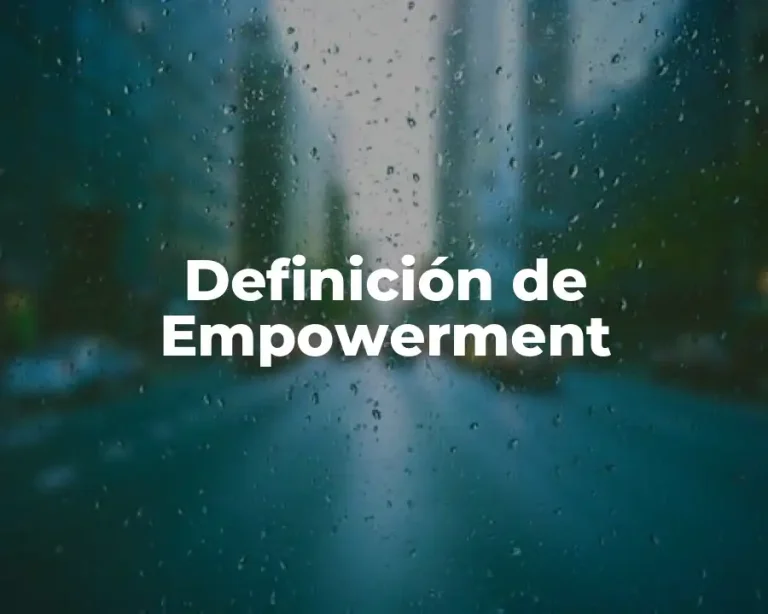 Definición de Empowerment