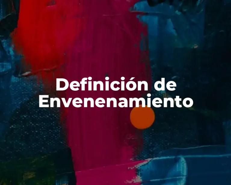 Definición de Envenenamiento